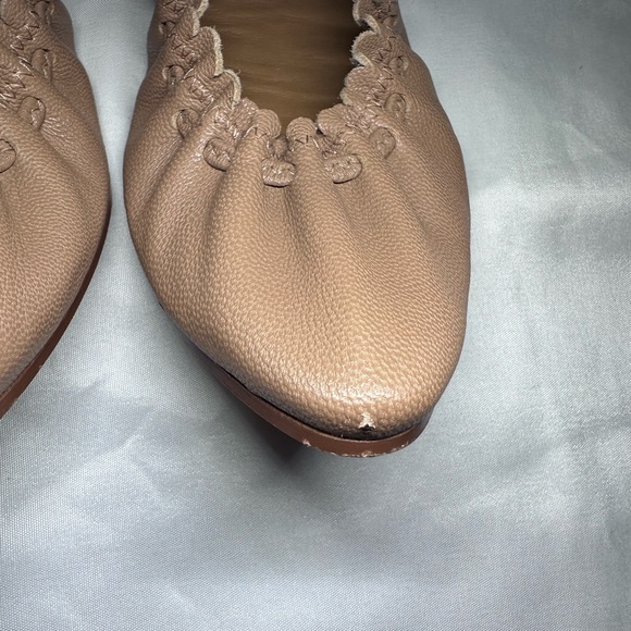 See By Chole Jane Scallop Calfskin Ballerina Flats Size 5.5 - Picture 9 of 11